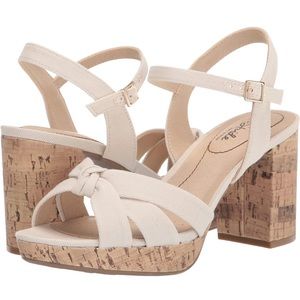 NWB LifeStride Lucky Platform Sandals